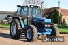 (NO VAT) 1994 FORD 7740 Powerstar SLE 4wd TRACTOR With a Grays Lynkon 430 front loader with pallets tines, muck fork and brackets (not fitted) on 16.9R38 Goodyear rear and 14.9R42 Goodyear front wheels and tyres Reg. No. L917 SDU Serial No. 00BD5984