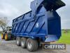 2018 Larrington Trailers 25tonne 55cu/m tri-axle steel monocoque push-off trailer with hydraulic tailgate, air and hydraulic brakes, middle and near steering axle, hydraulic adjusting sides (removable) rear camera and monitor, sprung drawbar and axles, hy - 8