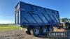 2018 Larrington Trailers 25tonne 55cu/m tri-axle steel monocoque push-off trailer with hydraulic tailgate, air and hydraulic brakes, middle and near steering axle, hydraulic adjusting sides (removable) rear camera and monitor, sprung drawbar and axles, hy - 12