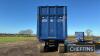 2018 Larrington Trailers 25tonne 55cu/m tri-axle steel monocoque push-off trailer with hydraulic tailgate, air and hydraulic brakes, middle and near steering axle, hydraulic adjusting sides (removable) rear camera and monitor, sprung drawbar and axles, hy - 13