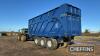 2018 Larrington Trailers 25tonne 55cu/m tri-axle steel monocoque push-off trailer with hydraulic tailgate, air and hydraulic brakes, middle and near steering axle, hydraulic adjusting sides (removable) rear camera and monitor, sprung drawbar and axles, hy - 14