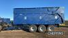 2018 Larrington Trailers 25tonne 55cu/m tri-axle steel monocoque push-off trailer with hydraulic tailgate, air and hydraulic brakes, middle and near steering axle, hydraulic adjusting sides (removable) rear camera and monitor, sprung drawbar and axles, hy - 15