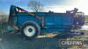 Rolland Conic single axle trailed muck spreader - 2