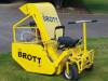 c1960 E.THOMAS & Co. 'The Brott 20' single cylinder petrol RIDE-ON MOWER Serial No. B64857 An early example of this British manufactured flail mower, new components include, tyres, belts, bearings etc. It has been re-engined with electric start Honda unit