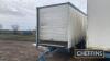 Tandem axle curtainside produce trailer with sprung axles on 12.5/80-15.3 wheels and tyres - 3