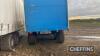 Tandem axle curtainside produce trailer with sprung axles on 12.5/80-15.3 wheels and tyres - 5