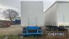 4wheel turntable curtainside produce trailer, on 385/65R22.5 wheels and tyres - 7