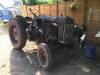 FORDSON E27N 4cylinder petrol/paraffin TRACTOR Fitted with high top gear, starter motor, hydraulics, side belt pulley and near side headlight. Reported to be a very original tractor and sitting on pneumatic tyres