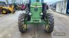 John Deere 3050 4wd High Lift Tractor c/w registration documents in office Reg. No. G34 LSS Ser. No. LO350U671269 - 3