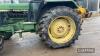 John Deere 3050 4wd High Lift Tractor c/w registration documents in office Reg. No. G34 LSS Ser. No. LO350U671269 - 7