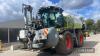 Claas Xerion 3800 Tractor c/w front & rear mounted tanks, 12m booms, blade, box of manuals in office Hours: approx 14500 Reg. No. AV63 GBF Ser. No. 78101669 - 4