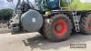 Claas Xerion 3800 Tractor c/w front & rear mounted tanks, 12m booms, blade, box of manuals in office Hours: approx 14500 Reg. No. AV63 GBF Ser. No. 78101669 - 7