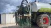 Claas Xerion 3800 Tractor c/w front & rear mounted tanks, 12m booms, blade, box of manuals in office Hours: approx 14500 Reg. No. AV63 GBF Ser. No. 78101669 - 16