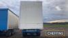 Tandem axle curtainside produce trailer with sprung axles on 500/50-17 wheels and tyres - 5