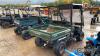 Kawasaki 2510 4x4 Mule c/w manual in office Hours: approx 8720 - 4