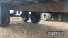 Tandem axle curtainside produce trailer with sprung axles on 500/50-17 wheels and tyres - 8