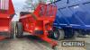 2016 Ktwo Evo 1400 rear discharge single axle muck spreader with wide angle PTO, Heavy duty 1000 speed gearbox on 650/65R42 tyres. Note : Reconditioned beaters in late 2023 Serial No. K2D01616143341