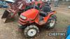 Astel Kubota Garden Tractor Hours: approx 7