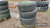 4no. 9.0/70-16 Tyres & Rims UNRESERVED LOT - 2