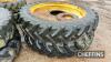 Mitas 340/85 R48 8 Stud Rowcrop Wheels - 2