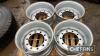 4no. 22.5x11.75 10 Stud Super Single Rims UNRESERVED LOT - 3