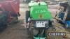 Green Machine 414 D5 Pedestrian Sweeper c/w manual and key in office - 5