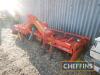 2013 Kuhn HR3504D mounted power harrow with packer roller and wheel eradicator tines, 3.5m Serial No. C0275 - 3