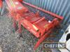 2013 Kuhn HR3504D mounted power harrow with packer roller and wheel eradicator tines, 3.5m Serial No. C0275 - 8