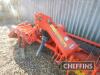 2013 Kuhn HR3504D mounted power harrow with packer roller and wheel eradicator tines, 3.5m Serial No. C0275 - 9