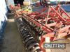 1995 Opico Vari Disc mounted cultivator with twin row discs and spiral roller with 2010 Opico Vari-Tilth 6tine cultivator, 4m Serial No. 50081804/65042015 - 5