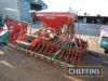 Accord Pneumatic DA Suffolk coulter drill with following tines and mounted to Lely Terra 300-35 power harrow with packer roller, 3m Serial No. 028635 - 5