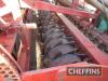 Accord Pneumatic DA Suffolk coulter drill with following tines and mounted to Lely Terra 300-35 power harrow with packer roller, 3m Serial No. 028635 - 8