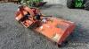 2006 TFR 300H mounted flail mower with rear 3 point linkage mounting, hydraulic offset, side skids, hammer flails, front metal flaps and rear roller, 3m Serial No. 32387 - 3