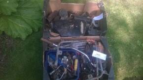 Qty vintage motorcycle parts