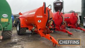 2021 Abbey 3000R Premium Plus 3000gal vacuum tanker fitted with Mech 800 hydraulic vacuum pump and 800/65R32 wheels and tyres. Serial No. D65812