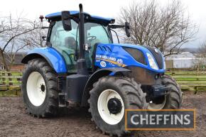 2020 New Holland T7.190 Range Command 50kph 4wd TRACTOR. Fitted with front and cab suspension, rear camera on Vredestein Traxion 650/65R38 rear and Vredestein Traxion 540/65R28 front wheels and tyres. One owner Reg: PO20 FKN Serial No. HACT7190JJE113411 H