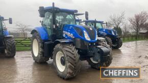 2020 New Holland T7.190 Auto Command 50KPH 4wd TRACTOR Reg. No. PO20 FKT Serial No. HACT7190JJE114560 Hours: 4,280 FDR: 01/03/2020
