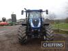 2021 New Holland T6.180 Electro Command 50kph 4wd TRACTOR fitted with front linkage, front and cab suspension, rear camera on Michelin Multibib 650/65R38 rear and Michelin Multibib 540/65R28 front wheels and tyres. One owner Reg: YG71 JWW Serial No. - 3