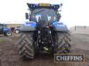 2021 New Holland T6.180 Electro Command 50kph 4wd TRACTOR fitted with front linkage, front and cab suspension, rear camera on Michelin Multibib 650/65R38 rear and Michelin Multibib 540/65R28 front wheels and tyres. One owner Reg: YG71 JWW Serial No. - 7