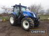 2021 New Holland T6.180 Electro Command 50kph 4wd TRACTOR fitted with front linkage, front and cab suspension, rear camera on Michelin Multibib 650/65R38 rear and Michelin Multibib 540/65R28 front wheels and tyres. One owner Reg: YG71 JWW Serial No. - 10