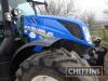 2021 New Holland T6.180 Electro Command 50kph 4wd TRACTOR fitted with front linkage, front and cab suspension, rear camera on Michelin Multibib 650/65R38 rear and Michelin Multibib 540/65R28 front wheels and tyres. One owner Reg: YG71 JWW Serial No. - 14