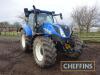 2019 New Holland T6.175 50kph 4wd Dynamic Command TRACTOR. Fitted with front linkage and PTO, 1no. front spool service, front and cab suspension, guidance ready, hydraulic top link on Trelleborg TM800 650/65R38 rear and BKT Agrimax 540/65R28 front wheels - 2