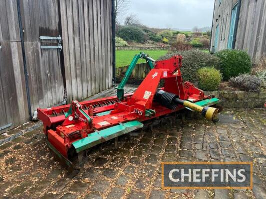 Kverneland NGM/301 mounted power harrow, 3m. Fitted with rear A frame bracket Serial No. 081937