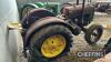 JOHN DEERE Model D 2cylinder petrol/paraffin TRACTOR Serial no. 128063 - 4