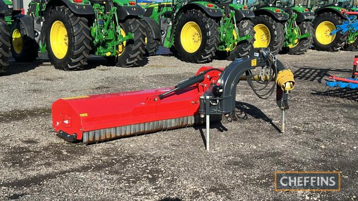 2023 Kverneland FHP Plus 230 mounted hydraulic off-set flail mower, 2.3m. Serial No. ZPMCPK000PKK05365