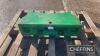 John Deere front tombstone weight carrier