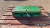 John Deere front tombstone weight carrier