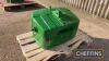 John Deere 900kg front weight