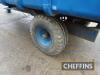 1979 Salop single axle hydraulic tipping trailer on BKT 12.5/80-15.3 wheels and tyres. Serial. No. 781841 - 16