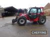 2007 Manitou MLT 735-120 LSU Powershift 4wd 4ws TELESCOPIC LOADER fitted with pickup hitch, Comfort Ride Control on Galaxy Superloadall 17.5x24 wheels and tyres. Reg. No. VX07 KLU Serial No. MLT735232887 Hours: 3,940. New clock fitted at 2,543 hours. FDR: - 4